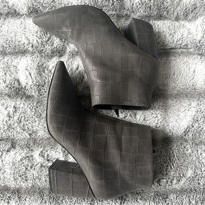 Jeffrey Campbell Crocodile Ankle Boot